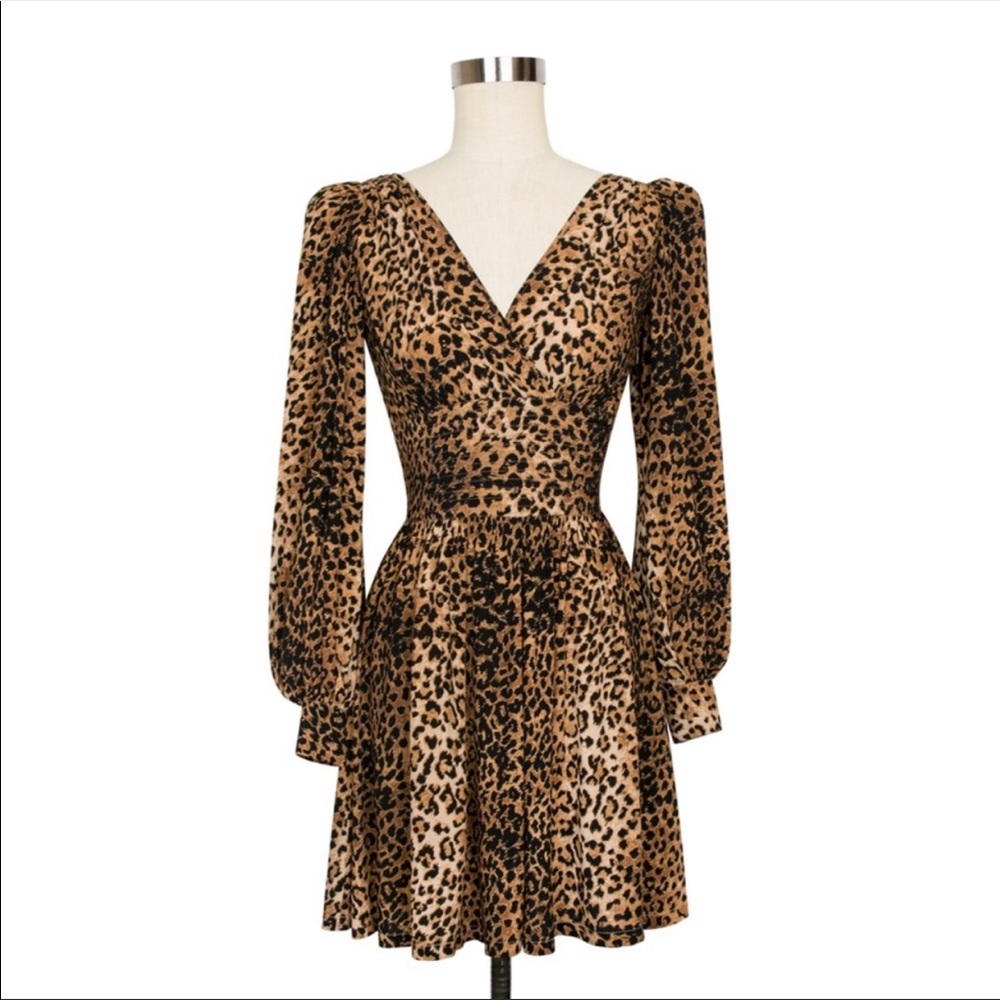 Trashy Diva Bianca leopard dress